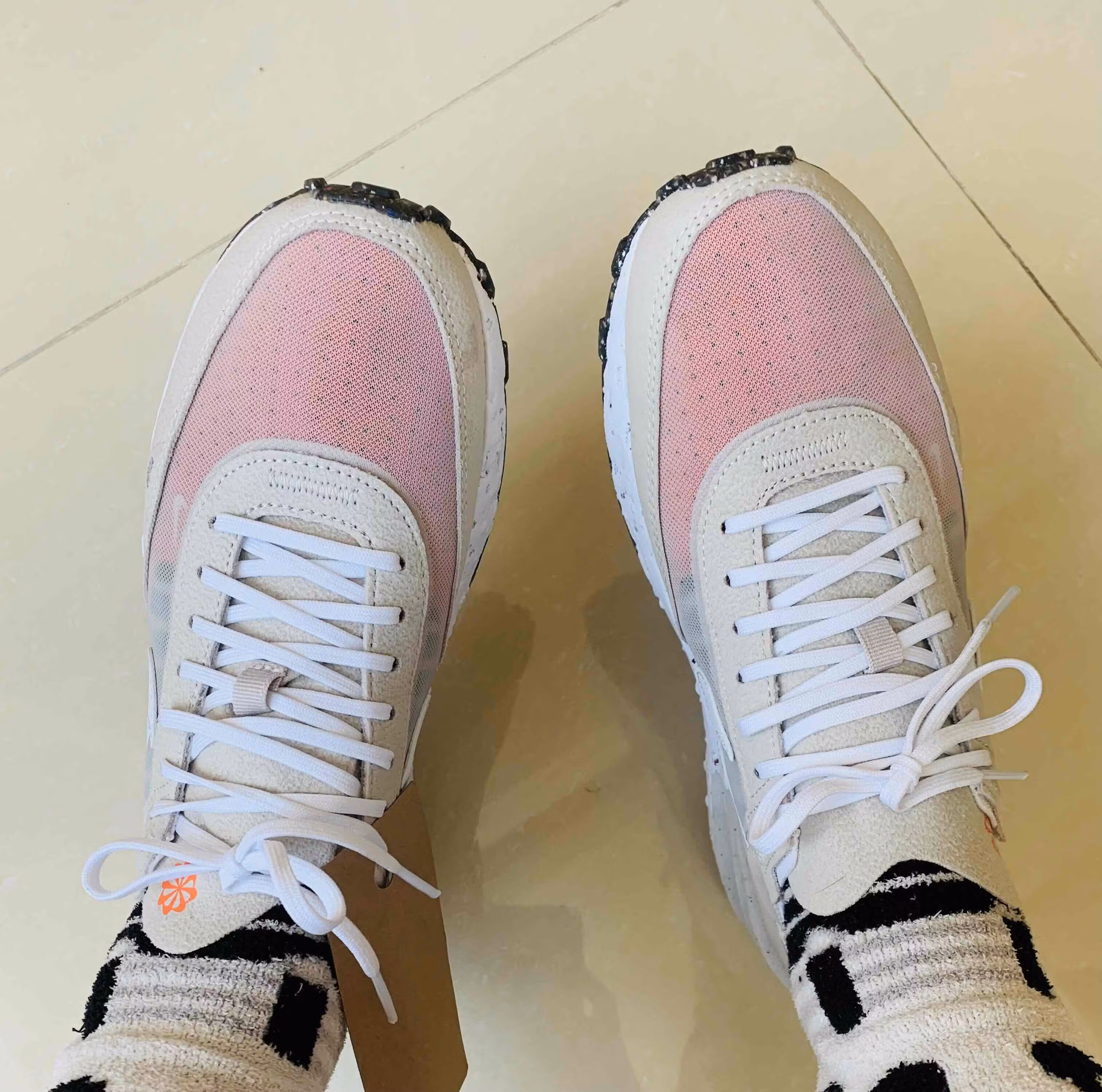 (Women) Nike Waffle One Crater SE 'Cream White' DJ9640-200 (Women) Nike Waffle One Crater SE 'Cream White' DJ9640-200